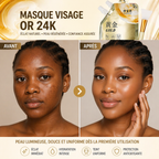 Masque Gold Anti-Âge Pour Les Femmes et les Hommes – Résultats Visibles en 7 Jours