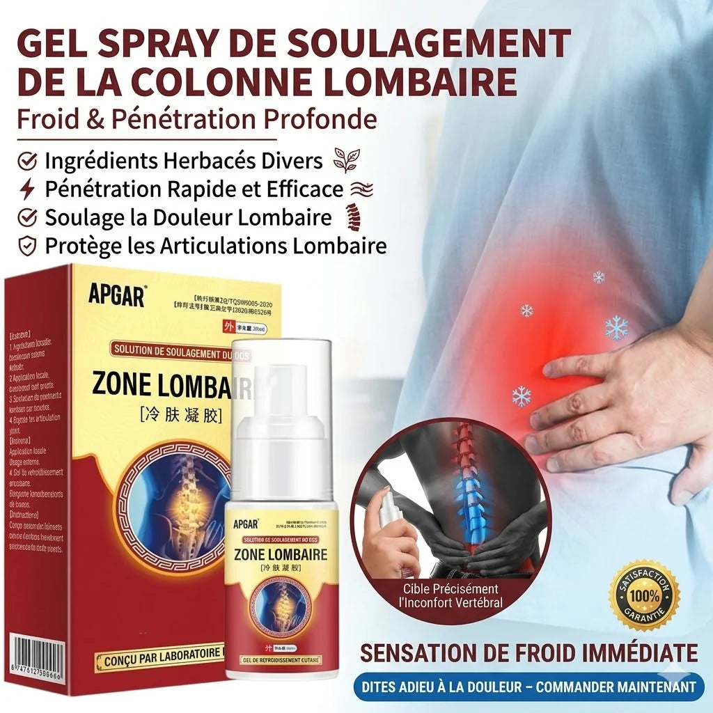 Pack ( 2 Boites ) Spray Pour les Douleurs Lombaires , Genoux , epauls